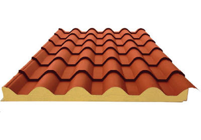 屋顶瓦面板